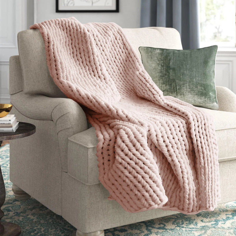 Madison Handmade Chunky Double Knit Throw