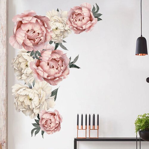 Peony Flowers Wall Decal